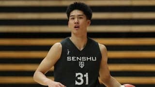 専修大の松野遥弥が三遠の練習参加…首位独走チームに強豪大の有望株集結