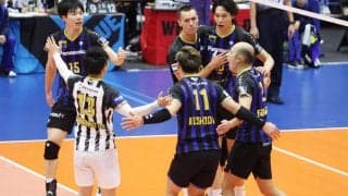 VリーグV1男子　首位パナソニックが2位サントリーに連勝