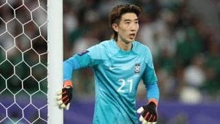 「石崎君ばり」「魂が乗り移った」漫画のような顔面セーブで止めた韓国守護神チョ・ヒョヌにファンも驚き「魂の顔面ブロック」