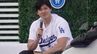 大谷翔平は「恥ずかしそうで可愛かった」　終始笑顔にさせた“お得意さん”に称賛続々