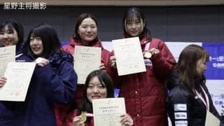 インカレ閉幕　女子は総合優勝！　男子は総合６位