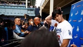 【MLB】「アメリカで生まれて良かったよ」現地記者が投稿、午前6時に日本の取材班がド軍キャンプ地集結「トイレにも行けない」