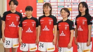 浦和レディースが新加入記者会見を実施！大学屈指の3選手に、ユースからは2名が昇格
