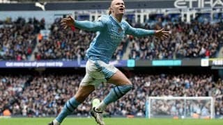 ハーランドが復帰後初弾含む殊勲の2ゴール！　6連勝のシティが暫定首位浮上【プレミアリーグ】