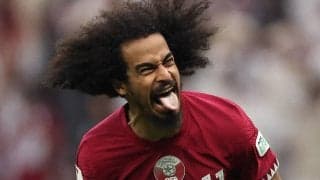 「前代未聞すぎる」「エンターテナーだな」連覇達成のカタール、エースがゴール後にマジック披露もスローで種明かしされる「オチまでついてるんかい」