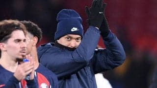 リール戦欠場のムバッペについて指揮官が言及「リスクを負いたくなかった」…CLソシエダ戦に向けては「間違いなく100％になる」