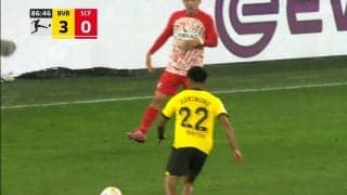 「やべえ」「オシャレ」超美麗＆変態的アシストが炸裂した瞬間！堂安律の目の前でドルトムント新加入DFが意外ダイレクトクロス「チェルシーから買い取りたい」