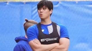 架空の“必殺技”…大谷翔平なら「マジで出せそう」　練習時の一幕が「面白すぎやろ」