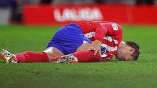 好調モラタが右ヒザ負傷…交代時に涙を流し重傷懸念