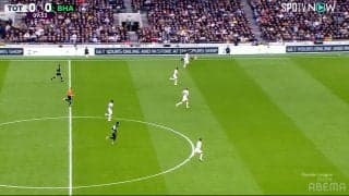 「マジシャンだ」三笘薫の“神トラップ”に海外ファンが大興奮！ダッシュ中にロングボールをビタ止め「プレミアで１番」「なんてタッチだ」「信じられない」