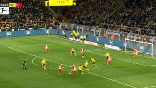 堂安律がキレッキレの局面打開！フライブルク復帰試合で代名詞のカットイン左足シュートでゴールを脅かした瞬間「ナイシュー」「良いね」