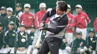 金属バット拒否に滲む「プライド」　柵越え0でも…松井秀喜氏が打撃披露するワケ