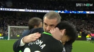 「グッとくる」三笘薫、敗戦後に交わした敵将ポステコグルー監督との熱い抱擁がSNSで話題に「しびれた」「いい関係なんだろうな」