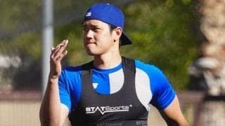 あわや大怪我も回避　一回転転倒も左手から…大谷翔平に感じた「3cm」の凄さ