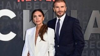 「アツアツだ」「今も最高」ベッカムがバレンタインに妻ヴィクトリアさんとのキスショット公開「究極のカップル」