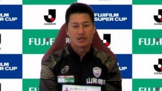 「手応えはある」王者として臨む神戸の吉田孝行監督、川崎Fとの戦いに意気込み「みんなでタイトルを獲って喜びたい」