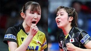 早田ひな、平野美宇、張本美和の“五輪トリオ”が中心　最強メンバー揃えた日本女子、パリ団体戦出場と“中国超え”狙う【世界卓球】