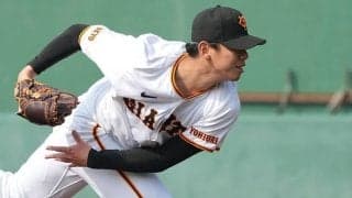 阿部監督、巨人OBも絶賛…逸材左腕は「期待できる」　“アクシデント”に動じぬ投球術