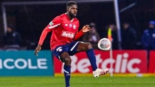 リール、今季加入のユムティティが左ヒザの手術を実施で今季絶望か