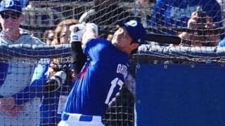大谷翔平の打撃練習で“異様な光景”　監督がカメラマンに…球団幹部も虜の「観光名所」