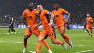 4発完勝のインテルがリーグ戦6連勝！CLアトレティコ戦へ弾み【セリエA】