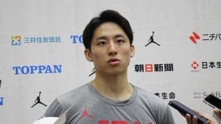 アジア杯予選に臨む河村勇輝「チームが成長できる2試合に」…昨年のW杯では世界屈指のガードと対峙
