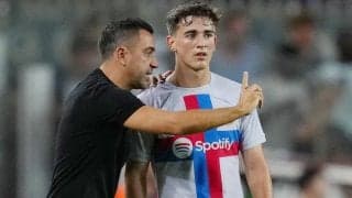 ムバッペ退団濃厚のPSGがガビに関心も…チャビ監督は残留強調 「バルサの未来」