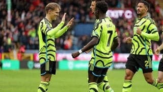 アーセナルが2戦連続大勝で5連勝！　サカ＆トロサールの連続ゴール止まらず【プレミアリーグ】