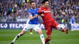 伊藤フル出場の10人シュツットガルト、ギラシー弾などで最下位ダルムシュタットに逃げ切り勝利【ブンデスリーガ】