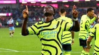 4試合連続ゴールで5連勝支えるサカ、2戦連速2ゴールでキャリア初のハットトリックへ自信「もうすぐだと思う」