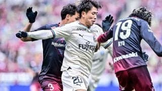 【川崎FW山田新が神戸戦で見せたスタメン奪取への強い気持ち(1)】試合後に見せた“満足”以上の危機感……「アピールし続けないとスタメンになれない」