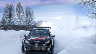 WRCスウェーデン：トヨタのエルフィン・エバンスが3番手に浮上、勝田貴元は痛恨のコースオフ