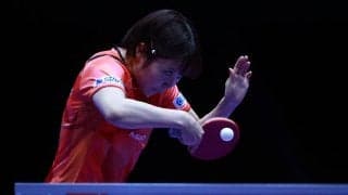 平野美宇が圧巻の20連続ポイント　木原美悠に続く“11－0”で圧倒、“エース”早田ひなにつなぎ3連勝に王手【世界卓球】