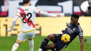 疲労困憊マドリーが新生ラージョ相手にドロー…途中出場カルバハルは最終盤に退場…【ラ・リーガ】