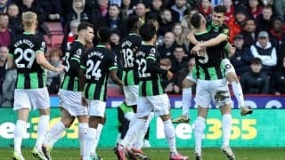 三笘がレッドカード＆OGを誘発！ブライトンが最下位ブレイズに5発快勝【プレミアリーグ】