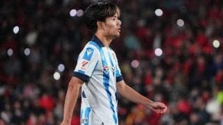 「トップレベル」「足の振りが早い」久保建英が古巣・マジョルカ相手に巧みなゴール！ 今季リーグ戦7点目もノーセレブレーション「特別感ある」