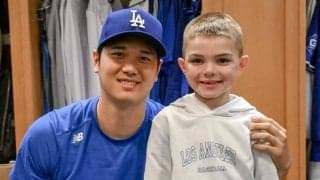 大谷翔平＆愛息の“共演報告”に「こちらもニコニコ」　ド軍大砲のドヤ顔に「ええ人やー」