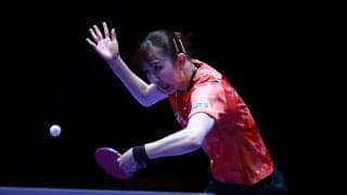 早田ひなが日系最強姉妹の妹ジュリア・タカハシを寄せつけず　ストレートで第1試合を制す【世界卓球】