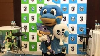 川崎Fのマスコット・ふろん太がJリーグ開幕PRイベントで直筆の意気込みメッセージ「タイトル！」