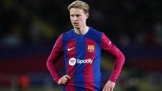 今夏のバルセロナ退団説にデ・ヨングが怒り…嘘の報道に「腹が立っている」