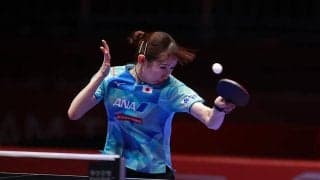 “エース”早田ひなが圧巻の5戦連続ストレート勝ち　張本美和、平野美宇が出場　クロアチア撃破でパリ行き決めるか【世界卓球】