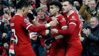 後半4発で鮮やか逆転の首位リバプールがPL3連勝でEFL杯決勝へ！　遠藤航フル出場も橋岡大樹はベンチ外【プレミアリーグ】