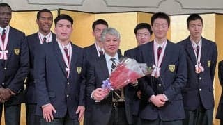 福岡第一が全国大会優勝祝賀会を開催…井手口コーチは「福岡第一に来てくれてありがとう」と感謝