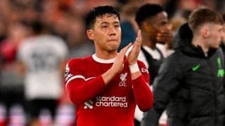 最終盤の頭脳プレーにクロップ監督もご満悦！攻守に躍動の遠藤航が高評価 「躍進に大きな影響」「観衆に愛された」