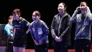 “黄金世代”が躍動でメダル確定の日本女子　最強中国が待つ決勝へと勝ち進むか、香港戦のメンバーにも注目【世界卓球】