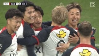 美しすぎるボレーシュート&規格外ヘッドが炸裂！メモリアル弾の仲間隼斗の2ゴールと新加入・チャヴリッチ弾で鹿島が開幕戦に勝利！