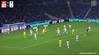 「狙ってきた」久保建英、必殺カットイン炸裂！DF2人を軽々外して3タッチで超速フィニッシュ、“タケ・ゾーン”から放った秀逸ショットの瞬間