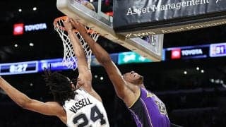 レイカーズ、八村塁が17得点の活躍…怪物新人かわしスパーズ撃破に貢献