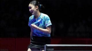 張本美和が世界1位の孫穎莎とマッチアップ　昨年フルゲームの激闘、早田ひなは陳夢、平野美宇は王芸迪と対戦【世界卓球】