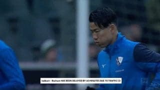 「めちゃくちゃ怖い！」「ヤバい雰囲気だな」浅野拓磨が気合いが入りすぎている衝撃シーン　試合前のウォーミングアップがやたら怖すぎる